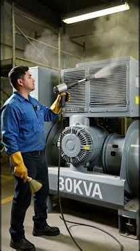 Old 30kVA Generator Repair Step by Step Restoration Guide #heavyequipment#30kVAGenerator#Generator