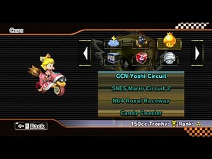 Mario Kart Wii Custom Tracks - Golden Mushroom Cup