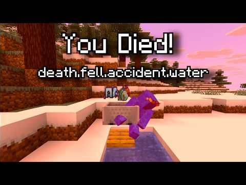 I Got Minecraft's "Impossible" Death Messages