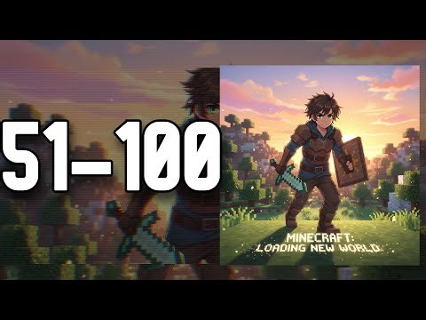 (51-100) Minecraft: loading new world (GameLit, Portal Fantasy, Isekai, Action) Webnovel Audiobook