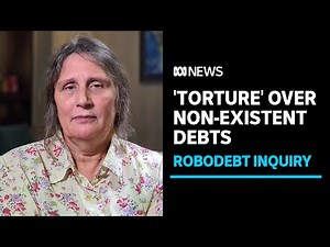 Robodebt victim breaks down at royal commission | ABC News