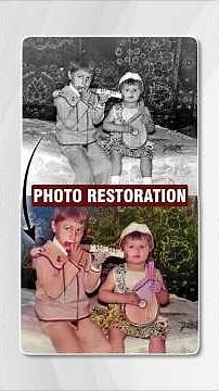 5 Minute Fix! Easy Way to Restore Old Photos with Photoshop | Edit With Vishnu