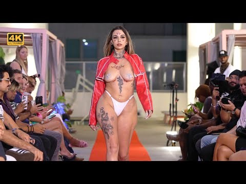 Donny's Devil Crystalized Elegance in 4k | Aqua Moon Miami Swim Week | Full Show
