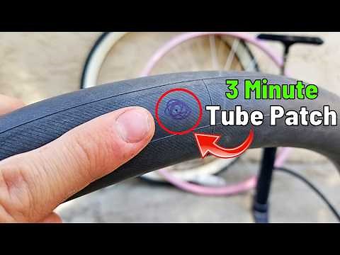 How To Patch a Bicycle Inner Tube in 3 Minutes!