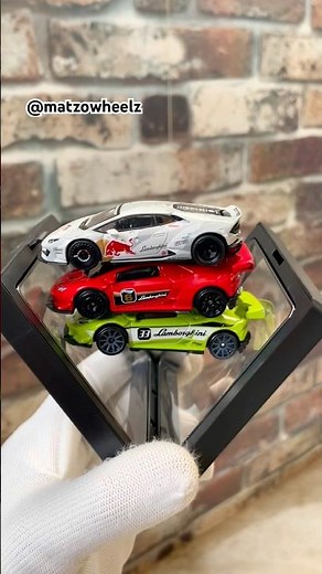 Hot Wheels Lamborghini Cars Stunts Balancing #shorts