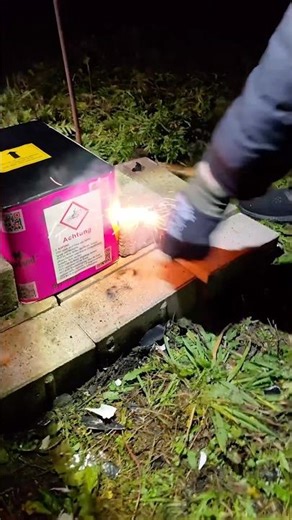 Pyroland SpICEcube 🔥🤩 #fireworks #pyro