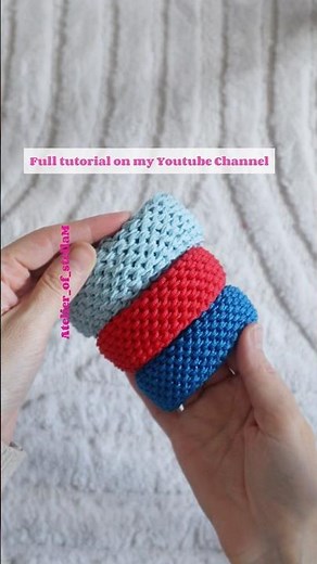 Step-by-Step Crochet Bracelet Anyone Can Make in 30 Minutes! ⏱🧶