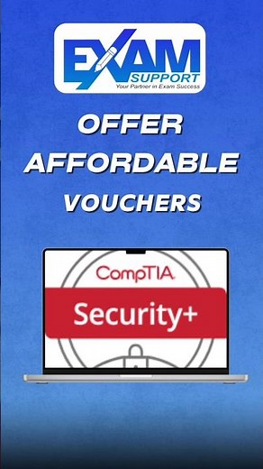 50% OFF CompTIA Exam Vouchers | Security+, Network+, A+, & More!