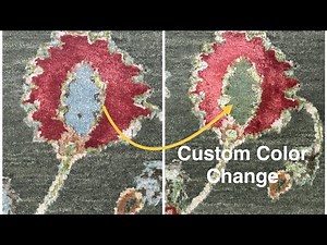 Custom Rug Color Change - Live Restoration!!!