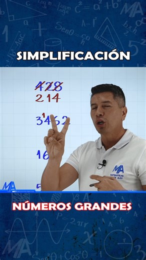 Simplificar números grandes 😱😎 #matemáticasprofealex #parati | Matematicas Profe Alex