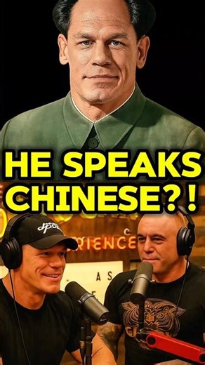 Joe Rogan Reacts to John Cena Speaking Mandarin #jre