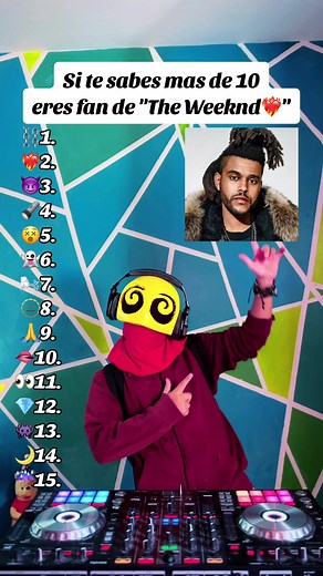 ¿Eres un verdadero fan de The Weeknd? Descúbrelo con este test de canciones