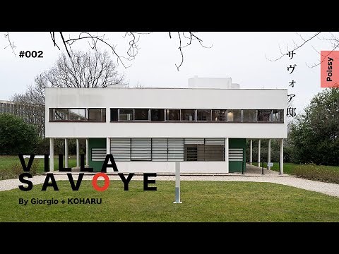 Villa Savoye｜Touring Le Corbusier architecture｜Poissy, France｜▷Multi Subtitles
