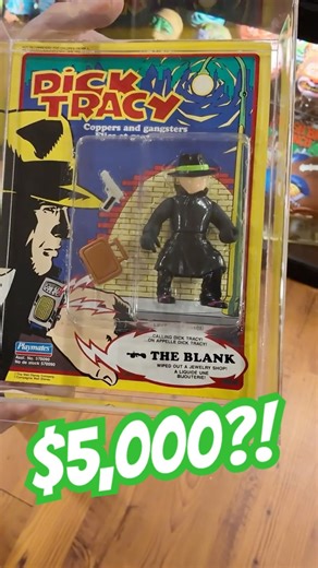 Why This Dick Tracy Figure Is Worth Thousands $$$ #toycollection #dicktracy