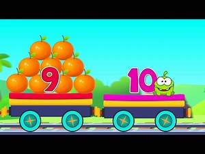 Learn English with Om Nom / Numbers in English / Basic English for Kids - Videos For Kids