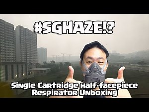 Unboxing 3M Single Cartridge Half facepiece Respirator (for #SGHAZE)