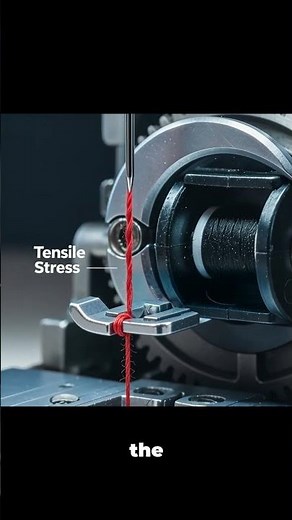 How a Sewing Machine Actually Works 🧵 (Macro) #engineering s #facts