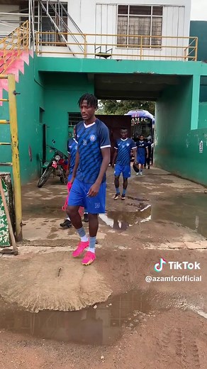 Football Training Session at Kirumba Stadium in Mwanza