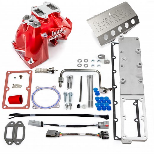 97737 Dual-Heat Monster-Ram Intake System w/fuel line-2019-24 RAM 6.7L Cummins