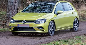 2020 VW Golf caught without camo
