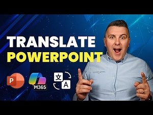 Translate Microsoft PowerPoint Presentation with AI