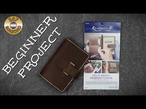 Realeather Field Notes / Passport Cover Leather Stitching Kit