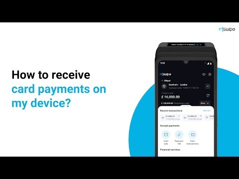 How to receive card payments on my device? | UK Quick support video