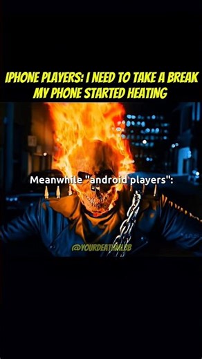 Mobile Legends Players Be Like 😂 iPhone vs Android Meme