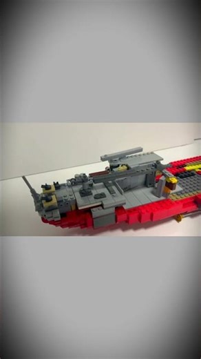 Building a Lego seaplane for my Lego Yamato!