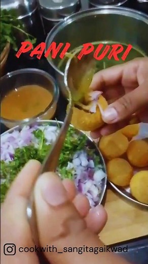 Perfect Pani Puri Recipe | Street Style Golgappa at Home | Cook With Sangita#panipuri #streetfood