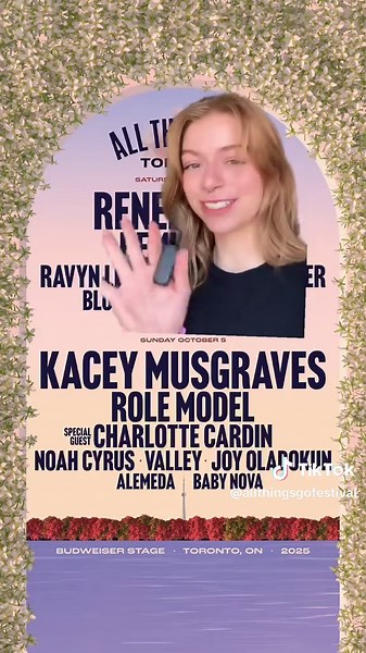 Toronto, get ready! All Things Go brings Reneé Rapp, Kacey Musgraves, Remi Wolf, Role Model & more!