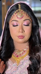 34 reactions · 3 comments | ✨ Signature Bridal Luxury Look ✨ Flawless skin, natural glow & perfectly blended eyes—crafted for the modern queen.  #LuxuryBridalLook #FlawlessBride #BlendedBeauty | Jesica Makeover Studio By Farhana Trina | Facebook