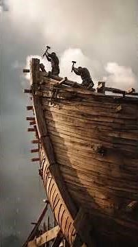 NOAH ARK MEGA BUILD 🌊⚡ The Storm of the Century Begins (Epic Timelapse)