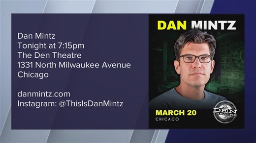 Comedian Dan Mintz from Bob's Burgers!