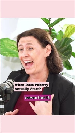 What age does puberty start? #puberty #teens #podcast