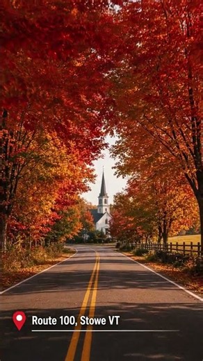 Don't Miss This! Vermont Fall Foliage Peak on Route 100