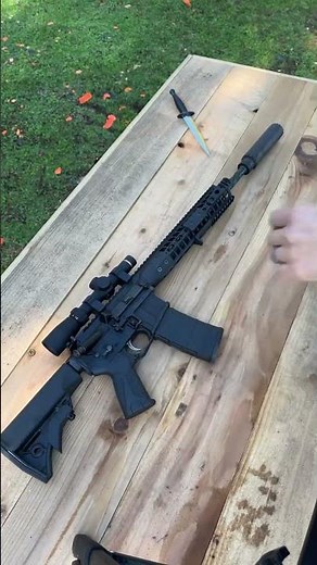 LWRC IC-DI 5.56x45 #pewpewlife #airsoft #hunting #ar #ar15 #lwrc #guns #556 #suppressed