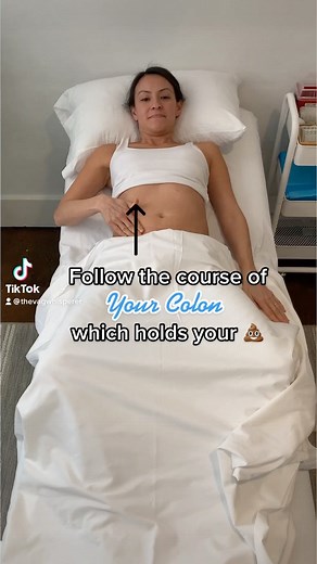 Dr. Sara Reardon | Pelvic Floor Physical Therapist | 💩I-L-U PooP massage💩 That’s right, you can literally massage your colon to help your poop move through if you are constipated. Try this on... | Instagram