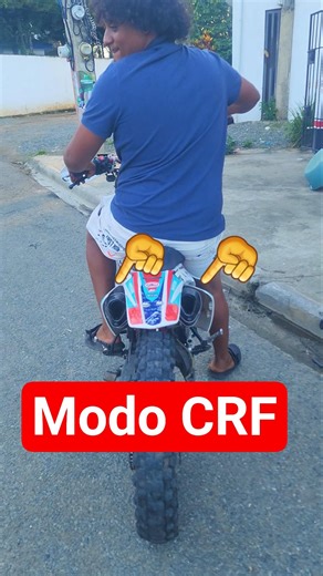 primer 4k TR 250 con doble escape estilo CRF 450 R 2018