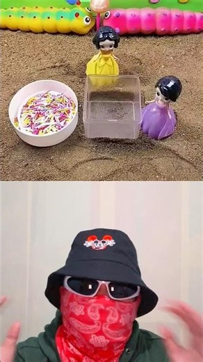 Princess Bathing with Sprinkles😅