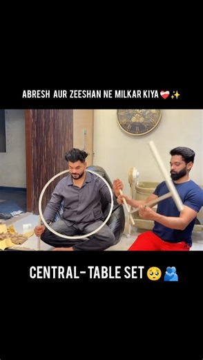 abresh aur Zeeshan Ne milkar Kiya central time set🥺❤️‍🩹✨#fokat #love #funny #nidakhan #subscribe
