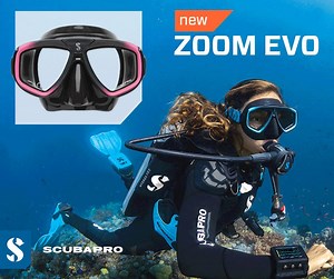 52 reactions · 16 shares | ZOOM EVO : New dual lens mask makes adding optical lenses easier than ever ! It’s also comfortable, low volume and offers a wide field of view, and it’s available in a variety of frame and skirt colors to match virtually all divers, all styles, and all diving scenarios. https://ww2.scubapro.com/en-GB/FRA/essentials/masks/products/zoom-evo.aspx | Scubapro | Facebook