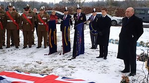 28K views · 268 reactions | A former soldier who died in Ruabon was "paid a great tribute" at his funeral in Wrexham. George Formstone, a former Royal Welsh Fusilier serviceman, was buried at Plas Acton Cemetery in Wrexham today, after a service attended by many of his friends and acquaintances, as well as family members. | Leader Live | Facebook
