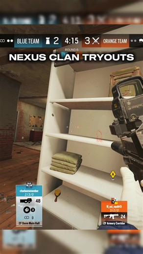 WE ARE A NEW CLAN CALLED NEXUS, CHECK BIO FOR DISCORD | some highlights from today’s contenders #r6 #clan #tryouts #1v1 #clips