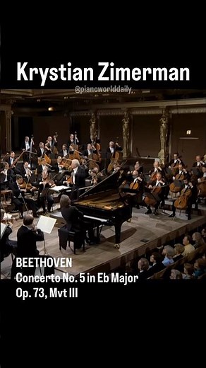 K. Zimerman - Beethoven: Emperor Concerto #piano #classicalmusic #bernstein #beethoven #concerto
