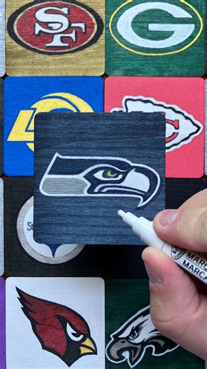 Day 32 of Drawing an NFL Logo until I Draw Them All