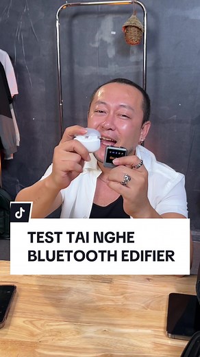 Test âm thanh tai nghe Bluetooth V5.3, tương đối thôi chứ chưa chính xác lắm tuy nhiên trong tầm giá thì con này đáng tiền. Đã xài hơn 3 tuần và rất thích #chuca #chucareview #chucareviewkhongbooking #chucareviewnhanh #tainghebluetooth #edifier
