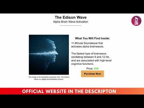 THE EDISON WAVE AUDIO REVIEWS 🔴❌BEWARE!🔴❌ EDISON WAVE 2025 REVIEW - THE EDISON WAVE PROGRAM