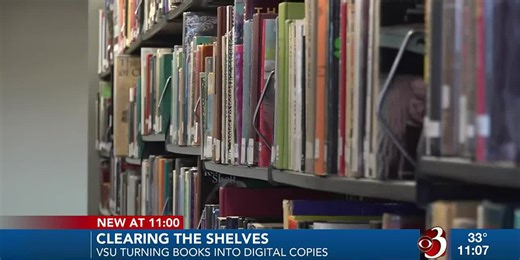 VSU campus libraries turning books digital