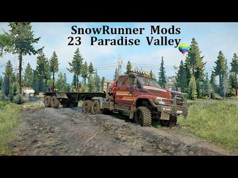 SnowRunner Mods-New Map Paradise Valley-Contracts and assignments Part 23